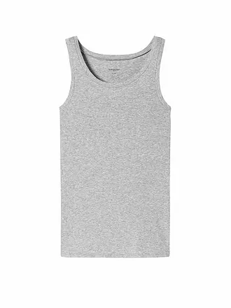 SCHIESSER | Top - Débardeur gris chiné | 